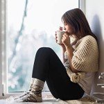 High Waisted Fleece Lined Winter Leggings for Women