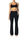 Sunzel Women's High-Waisted Mini Flare Leggings