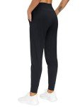 Women's Athletic Joggers with Pockets – Black X-Large