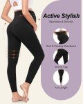 CTHH Women's Maternity Leggings - 3 Pack Black