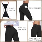 Fleece Lined High Waisted Leggings with Pockets