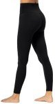 High Waisted Tummy Control Yoga Leggings - Black