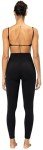 High Waisted Tummy Control Yoga Leggings - Black