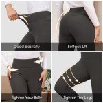 High Waisted Fleece Lined Thermal Leggings for Women