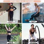 4 Pack Women's High Waisted Pocket Leggings