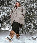 Plus Size Fleece Lined Leggings with Pockets