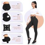 3 Pack High Waisted Fleece Leggings with Pockets