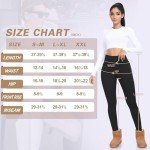 3 Pack High Waisted Fleece Leggings with Pockets