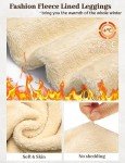 Warm Sherpa Fleece Lined Leggings for Women