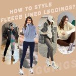 3-Pack High-Waisted Fleece-Lined Winter Leggings