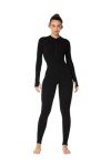 Sunzel Women's Ribbed Long Sleeve Yoga Jumpsuit
