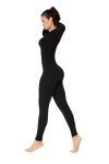 Sunzel Women's Ribbed Long Sleeve Yoga Jumpsuit