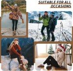 2 Pack High Waisted Fleece Lined Leggings for Women