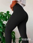 Vozobi High-Waisted Seamless Yoga Leggings for Women