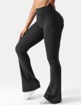 Women’s Flare Leggings with Pockets for Workouts