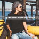 5 PCS No Buckle Stretch Belts for Jeans