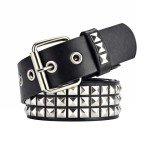 Punk Rock Studded Rivet Belt for Women & Men