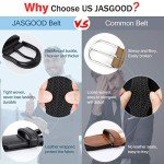 JASGOOD Braided Canvas Stretch Belt for All