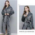 Soft Flannel Robe Belt for Women and Men
