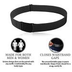 No Show Invisible Elastic Belt for Women & Men