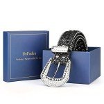 Rhinestone Western Belt for Women's Jeans 32"-37