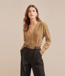 Stylish Black/Brown Reversible Leather Belt for Women