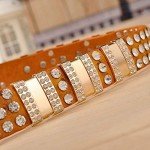 Western Cowgirl Rhinestone Bling Designer Belt