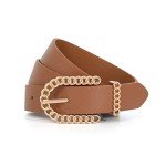 Vintage Women's Chain Belt with Gold Buckle