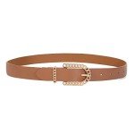 Fashion Vintage Chain Belt for Women - Brown