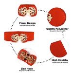 Stylish Red Thin Belt for Women’s Dresses