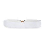 Elegant Thin Black Belt for Women