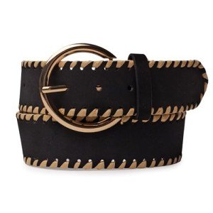 Stylish Leather Belts for Women in Black & Brown