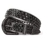 Rhinestone Western Cowgirl Belt for Women's Jeans