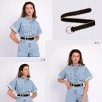 Stylish Leather Belts for Women in Black & Brown