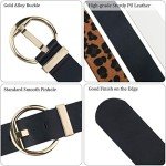 Women's Designer Black Waist Belt for Sizes 35-43