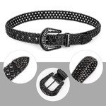 Rhinestone Western Cowgirl Belt for Women's Jeans