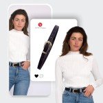 Chic Leather Belts for Women in Black & Brown