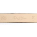 Black Patent Leather Women's Belt with Automatic Clasp