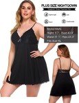 Avidlove Lace Seductive Chemise Nightgown for Women