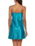 Satin Nightgown Slip Dress for Women