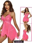 Avidlove Lace Nightie - Sexy Boudoir Chemise XL