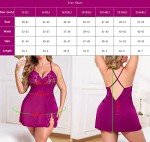 Avidlove Plus Size Satin Nightgown - Rose Red