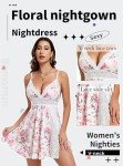 BemorRun Women’s Bridal Nightgown and Lingerie