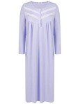 Warm Cotton Victorian Long Sleep Gown for Women