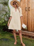 Stylish Women's Casual Summer V Neck Dress