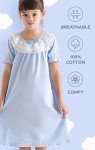 Girls' Christmas Cotton Sleepwear Nightgown 2-Pack