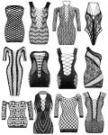Sexy Lace Fishnet Bodysuit Nightwear for Women