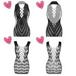 Sexy Lace Fishnet Bodysuit Nightwear for Women