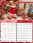 RSLOVE Sexy Santa Lingerie Set for Women