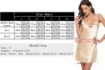 Litherday Women's Lace Satin Babydoll Nightgown